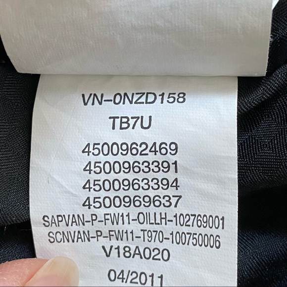 VANS Black Jacket w/Faux Fur Collar - Picture 13 of 16